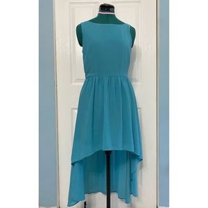 Blue / Turquoise Hi-low dress